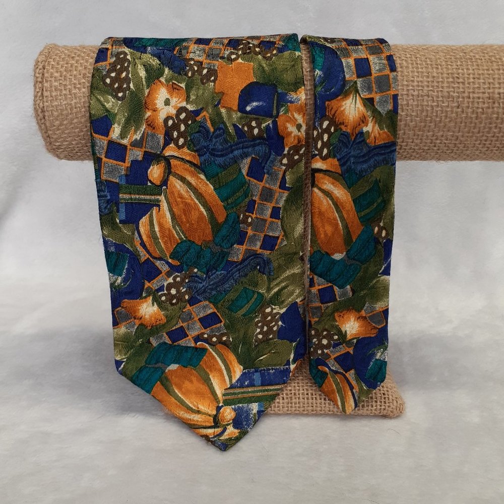 Ermenegildo Zegna Men's Tie Abstract Silk 57.5 In